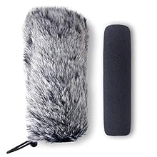 Perfect Windscreen - Foam and furry wind screen pack fits perfectly on Rode VideoMic Go for indoor and outdoor use. Outdoor Use - Rode VideoMic Go furry wind jammer minimizes wind noise and Vocal Plosives, perfect for recordings and travel blogs. Ind...