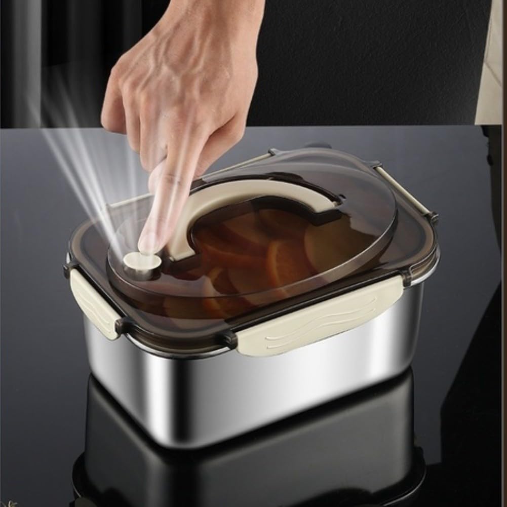 Recipiente Comida para acero 1700ml Anti-fugas Recipiente Comida