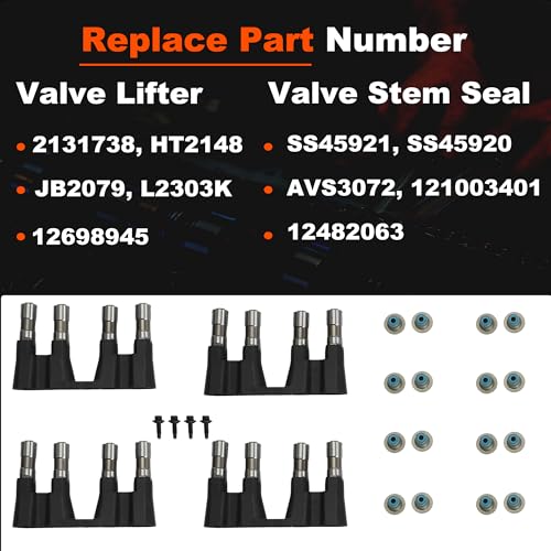 Image of 5.3 E1840P Sloppy Stage 2 Camshaft Kit Lifters w /Head Gasket Set Fit for Chevrolet Avalanche Silverado Tahoe GMC Yukon Sierra 1999-2007 Gen III /IV LS 4.8 5.3 Vortec Trucks V8
