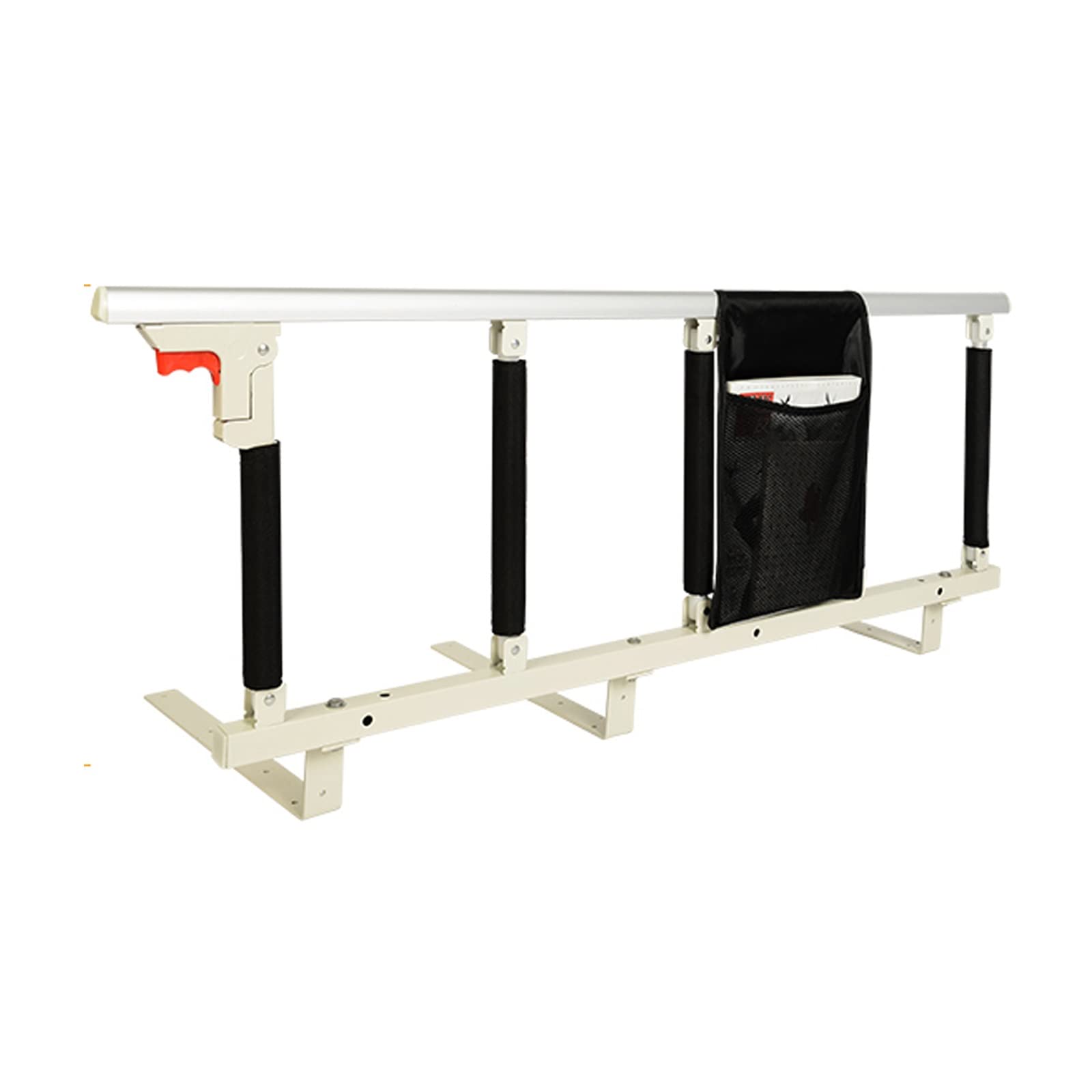 Barandillas de Cama Protector Lateral for Cama, Barandilla de Cama médica para Adultos Mayores con Bolsa Organizadora Acolchada, Guardias de Hospital Barandillas de Parachoques Seguridad (Size :