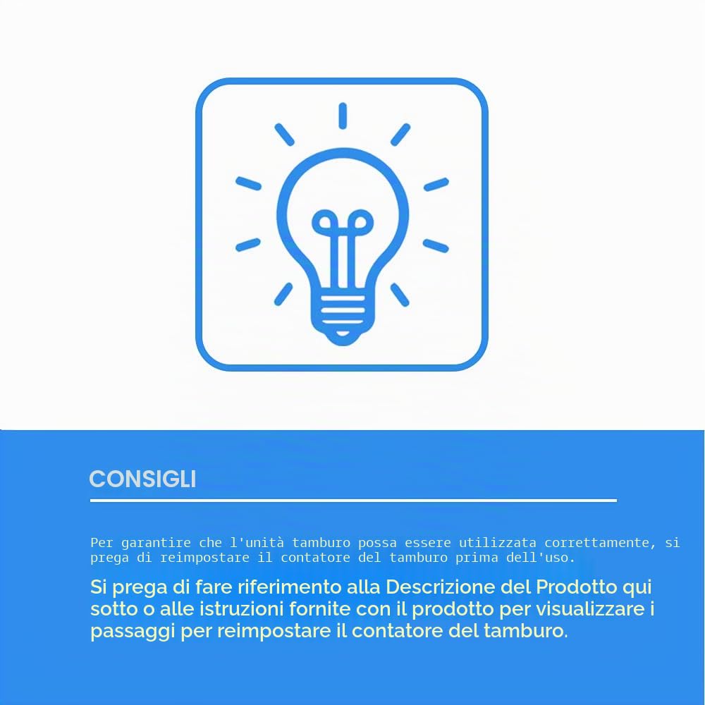 LCL Tamburo Compatibile DR2400 DR-2400 DR2425 High Yield Sostituzione per Brother HL L2350DW HL-L2310D HL-L2357DW HL-L2375DW HL-L2370DN HL-2370DW MFC-L2710DN MFC-L2710DW MFC-L2730DW (1-Pack Nero)