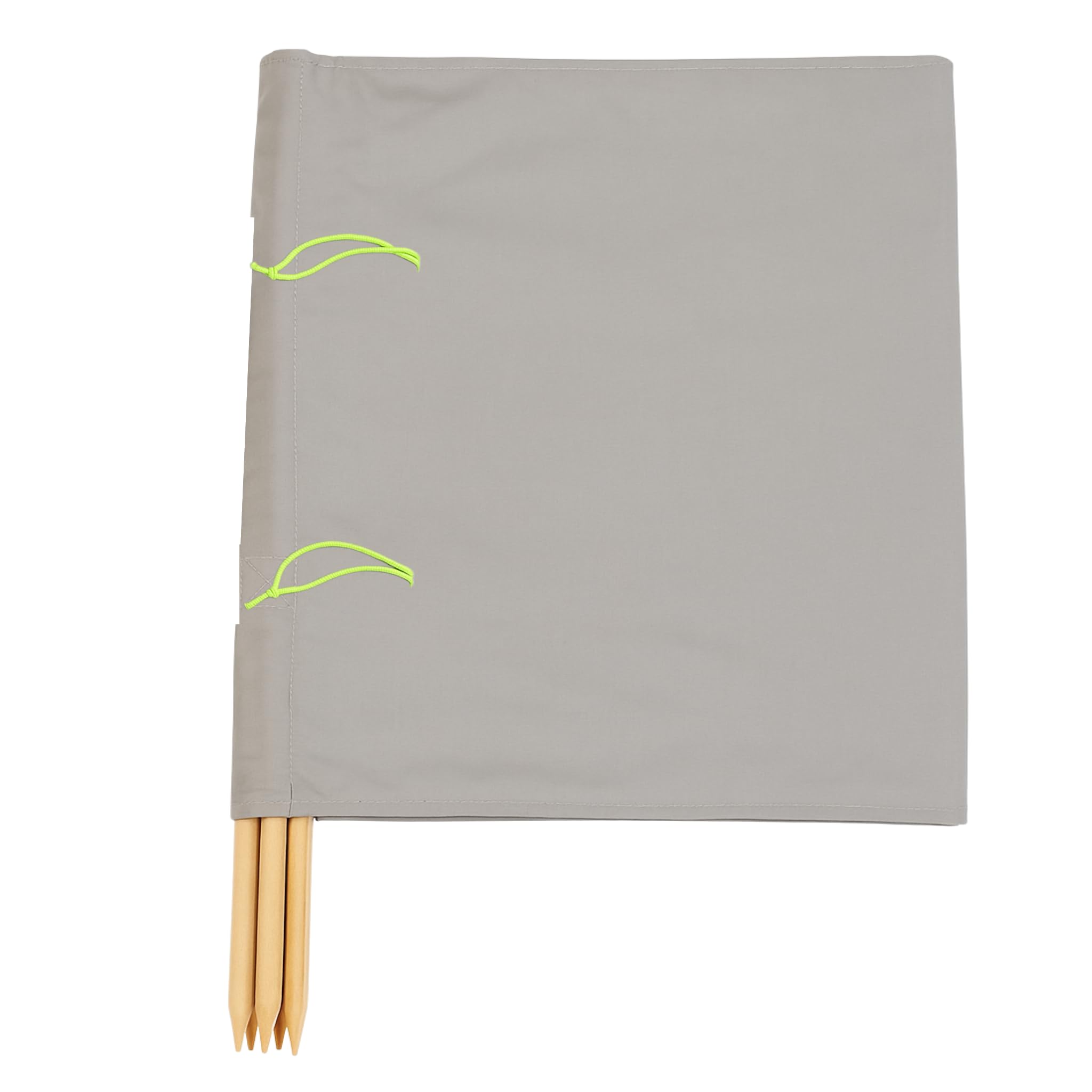 Windschutz 8m x 80cm für Strand Garten See Meer SICHTSCHUTZ Wind Zaun Schutz Blickschutz Camping (51. Einfarbig Grau)