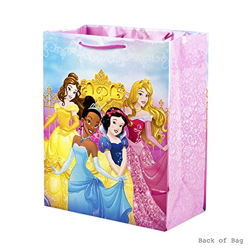 Hallmark 13" Large Gift Bag With Birthday Card And Tissue Paper (Disney Princesses) #TOP5