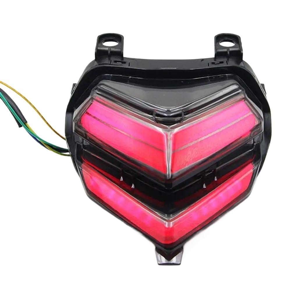 Luz trasera conjunto de lámpara con acabado resistente para CBR250RR 12V 7