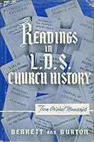 Readings in L. D. S. Church History Vol I B000IMTILM Book Cover