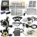 Produktbild Tätowierung Komplett Set Kit 2 TattooMaschine Netzgerät 20 Farben Nadeln Tätowiermaschine Komplettset Tattoo set Gun Machine Grip Netzgerät (JM12)