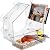 iBorn 2026 New Window Bird Feeders for Outdoors Wind-Proof Tray Lock,Cardinal Bird Feeder with Strong Suction Cups for Window Birds Watching, Chewproof PC, for Parent &Child