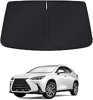 Vista 61 de KUST - Parasol para parabrisas para Chevy Equinox 2010–2017, accesorios para ventanas, funda solar plegable, bloquea los rayos UV, mantiene el coche