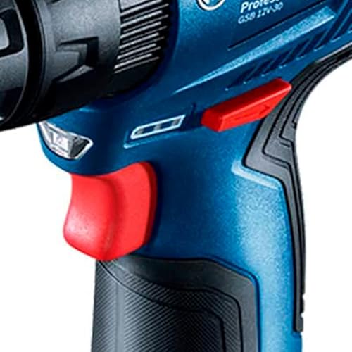Bosch Parafusadeira Furadeira GSB 12V-30 Brushless 12V com 2 baterias, 1 carregador e maleta