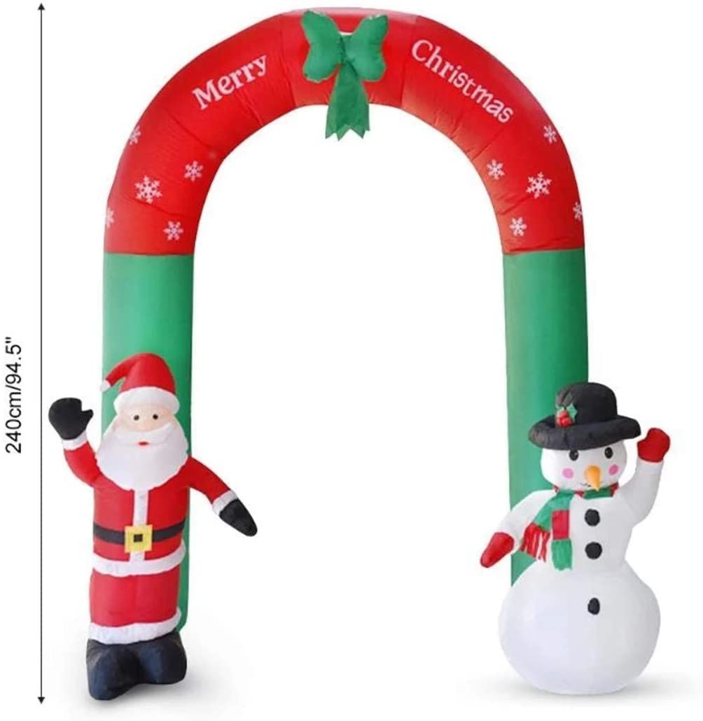 Ptomoto】光る雪だるま クリスマスインフレータブル 4 フィート / 120CM 高さ LED 付き エアーディスプレイ 膨 【楽天市場】 クリスマス 210cm LEDライト付 ホワイト 光る 室内仕様 飾り 装飾 バルーン 風船 インフレータブル エアーディスプレイ スノーマン  雪だるま ... 3Dインフレータブルサンタクロース、高さ240cm、LEDライト付き、インフレータブル人形、クリスマスインフレータブル装飾、パーティ