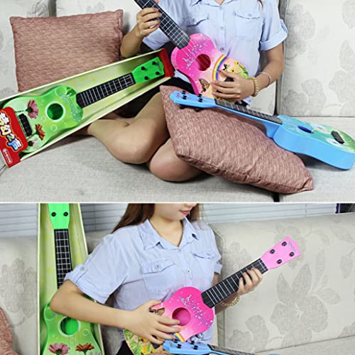 Kids mini simulation ukulélé jouet guitare faux ukulélé enfant instrument de musique éducatif cadeau pour garçons filles… - Les Beatles, Paul McCartney, John Lennon, RIngo Starr, George Harrison Kids mini simulation ukulélé jouet guitare faux ukulélé enfant instrument de musique éducatif cadeau pour garçons filles… – Image 5