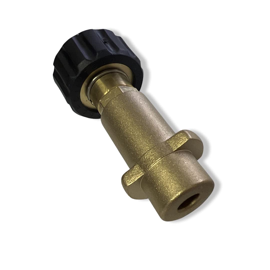 Vhbw Ugello Sturatubi Compatibile Con Kärcher Idropulitrice - Acciaio Inox, Filettatura Interna Da 18 Rotante Oro Argento 63022977 - Foto 2