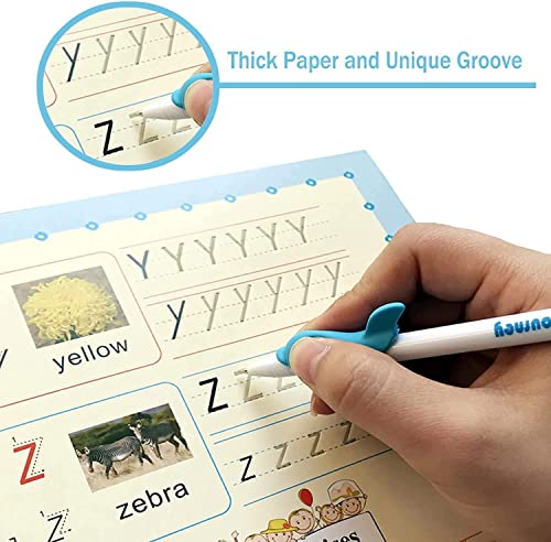 Preschool Grooves Template For Kids,Reusable Handwriting Workbooks Children's Magic Copybooks Some Popular Preschool Grooves Templates Include Animal Shapes, Letters, Numbers, And Math #TOP7