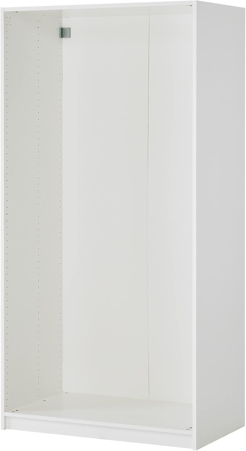 PAX パックス AULI アウリワードローブ引き戸付ホワイトミラーガラス