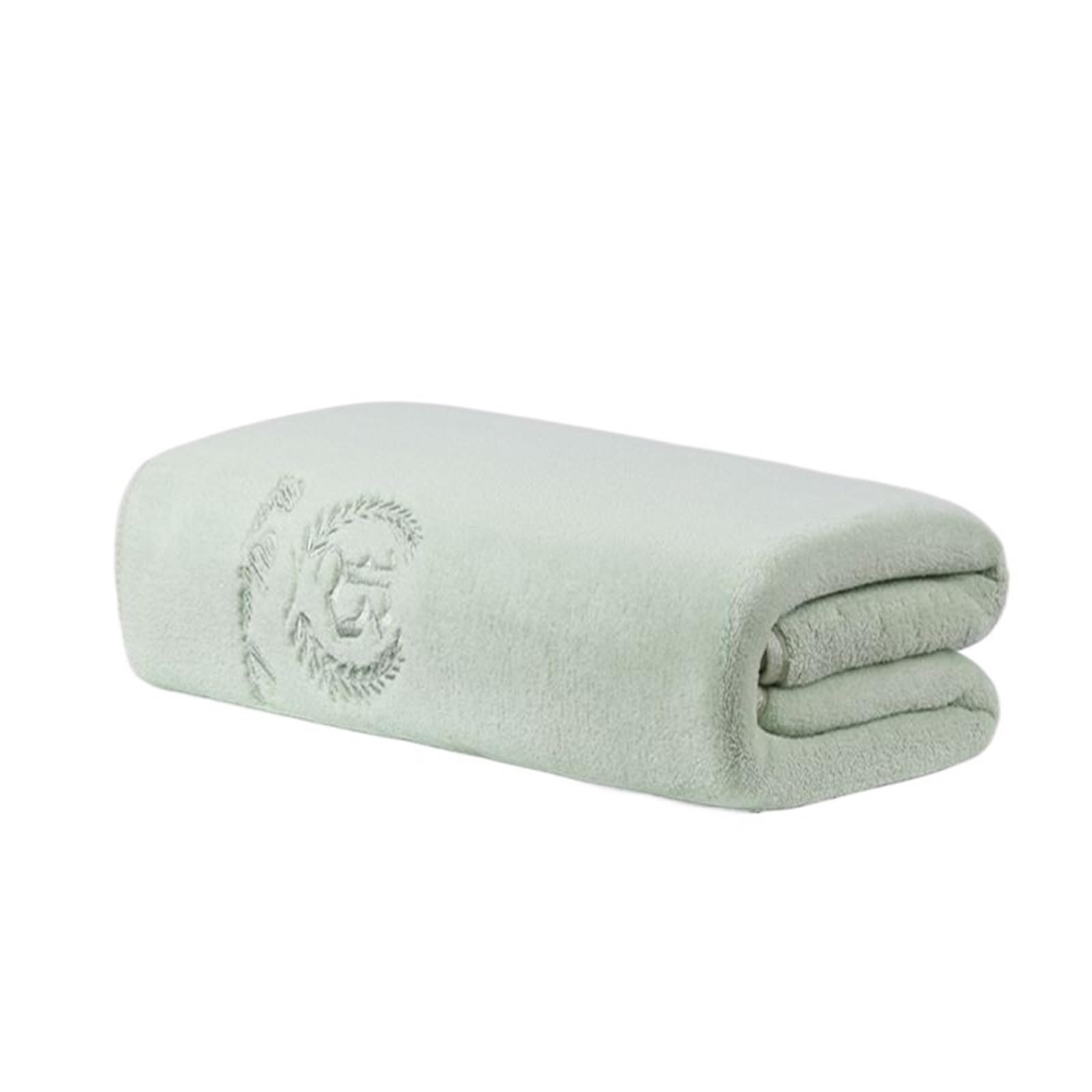 Toallas de secado rápido EDQPLL de baño, juego de 2 piezas con absorción avanzada verde