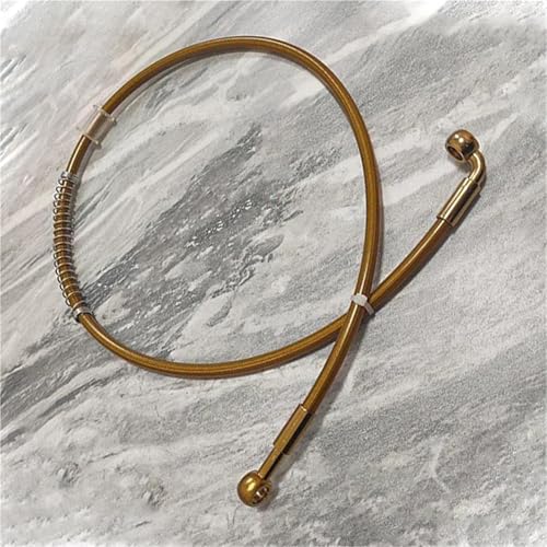 Flexible de frein moto en acier tressé avec raccord banjo 10 mm 450cm