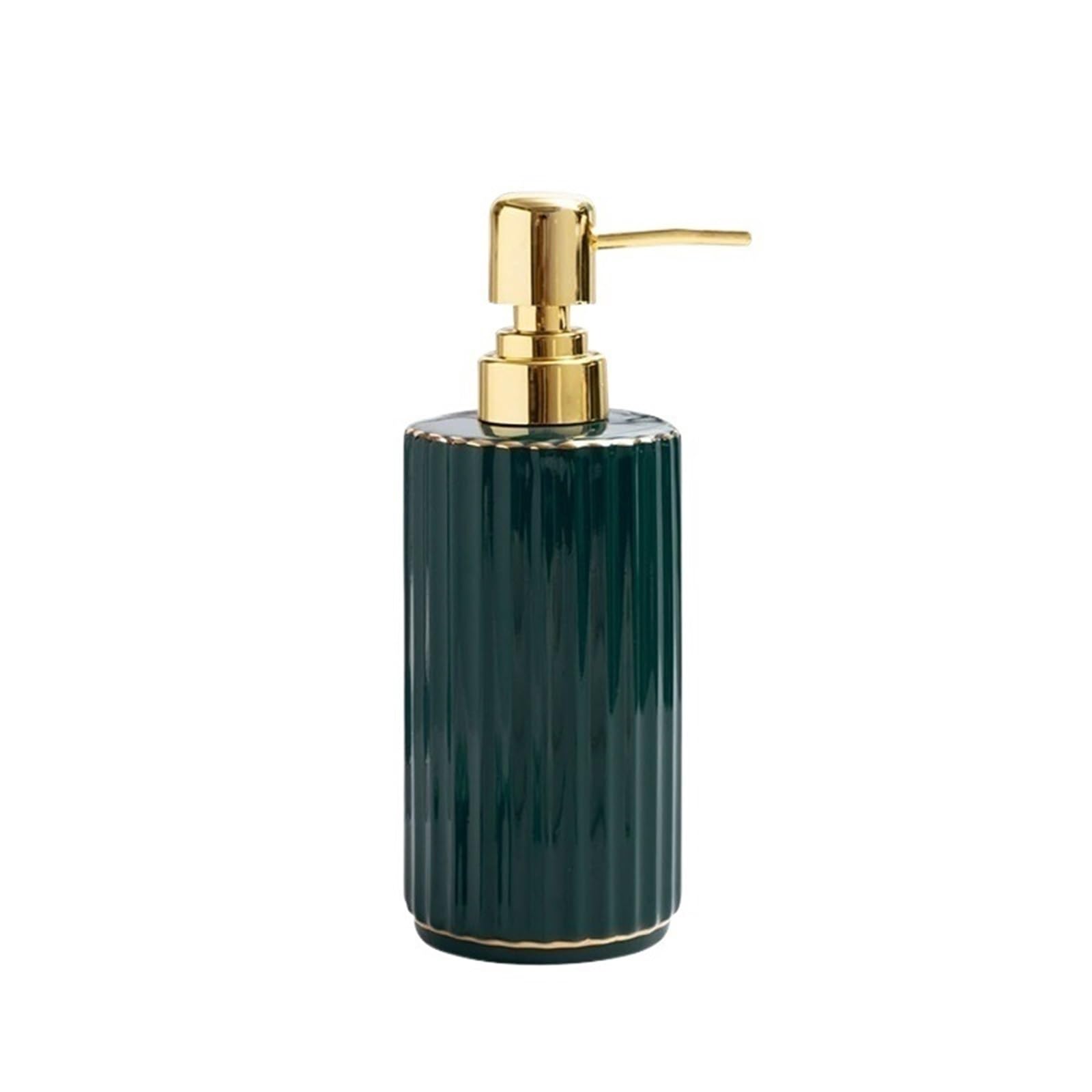 Soap Dispenser Soap Dispenser For Bathroom And Kitchen Countertop Great For Lotions, Essential Oil, Liquid Soaps(Green)