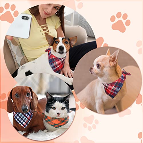 50 pcs bandanas for dogs plaid dog bandana washable puppy bandana triangle dog drool bibs dog hankerchief girl comfortable scarfs for small medium large dogs girl boy pet accessories 7 50 pcs bandanas for dogs plaid dog bandana washable puppy bandana triangle dog drool bibs dog hankerchief girl comfortable scarfs for small medium large dogs girl boy pet accessories - image 8