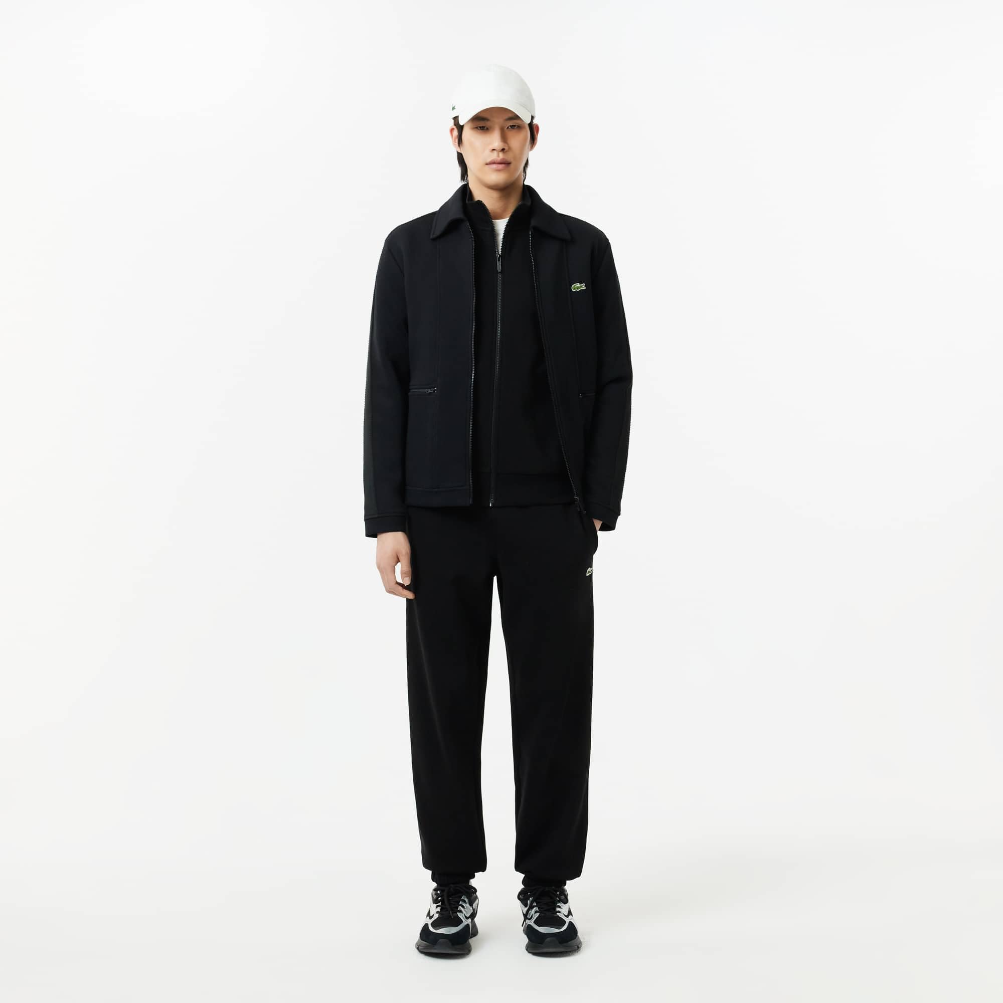 Lacoste Sh9622 Sweatshirt zippé régular fit Homme (Lot de 1)