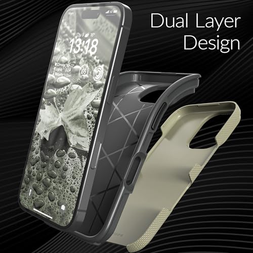 Image of Crave Dual Guard Compatible with iPhone 16 Case, Compatible with MagSafe Shockproof Protection Dual Layer Case for Apple iPhone 16 (6.1 inch) - Sand