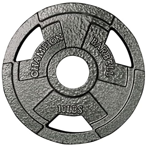 Champion Barbell Olympic Grip Plate, 10 lbs Cover
