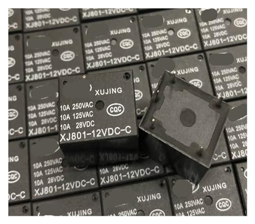 Relais 12V XJ801-12VDC-C T73 évite les pannes de carte électronique