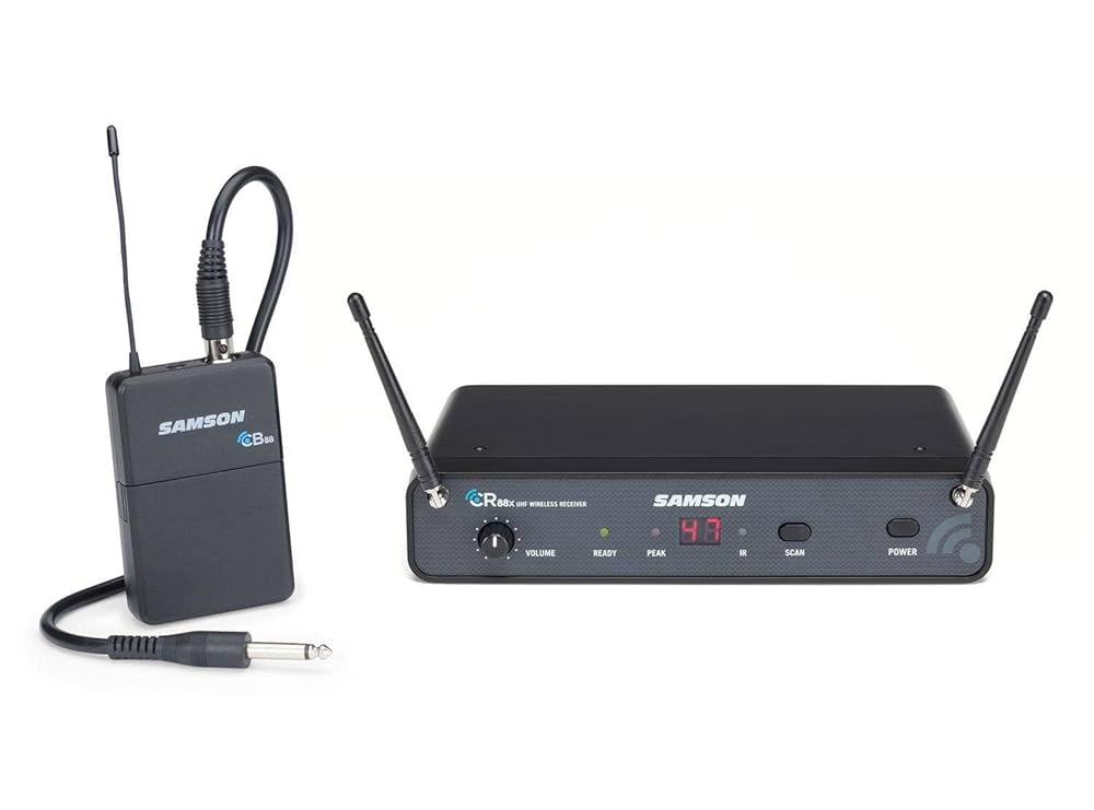 【2個セット】SAMSON Concert 88 ワイヤレスマイクシステム Amazon.com: Samson Concert 88x Handheld Wireless System (K