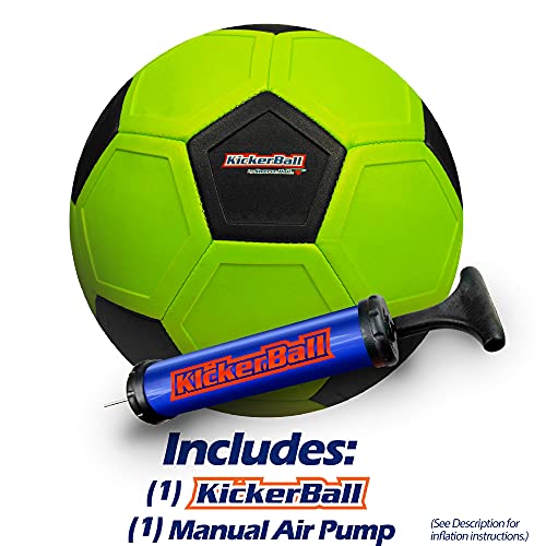 image for Kickerball Swerve and Curve Size 4 Soccer Ball, Soccer Training Ball w