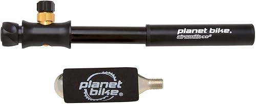 Miniatura 2 de Planet Bike Air Smith - Bomba de CO2 con cartucho de 16 gm, color negro