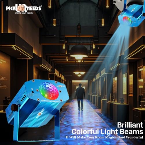 Image of Pick Ur Needs RGBW LED Water Ripple Projector Light - Outdoor Stage Effect Lighting for Halloween, Christmas, Parties, DJ, Pool, Patio Decor - Dreamy Wave Effect, Low Power, High Temp Resistant