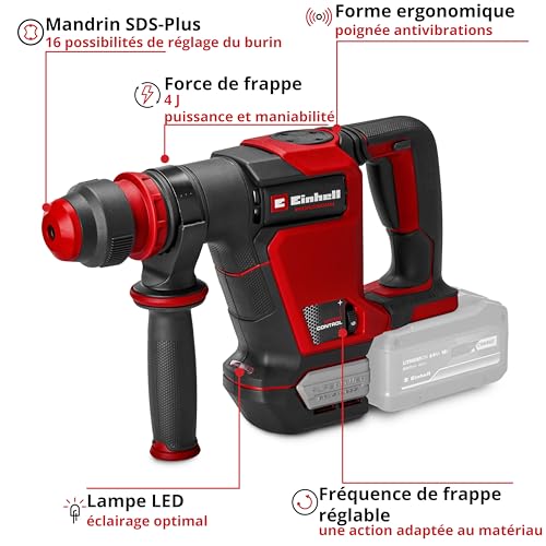 Marteau démolisseur sans fil Einhell TP-DH 18/4 Li BL Solo