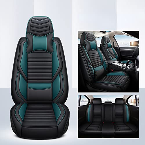 Eunncu Fundas Asientos Coche Universales Accesorios para Mercedes Benz Clase C C180 W202 C280 W202 C230 W202 C240 ​​W202 C280 W202 C200 W203...