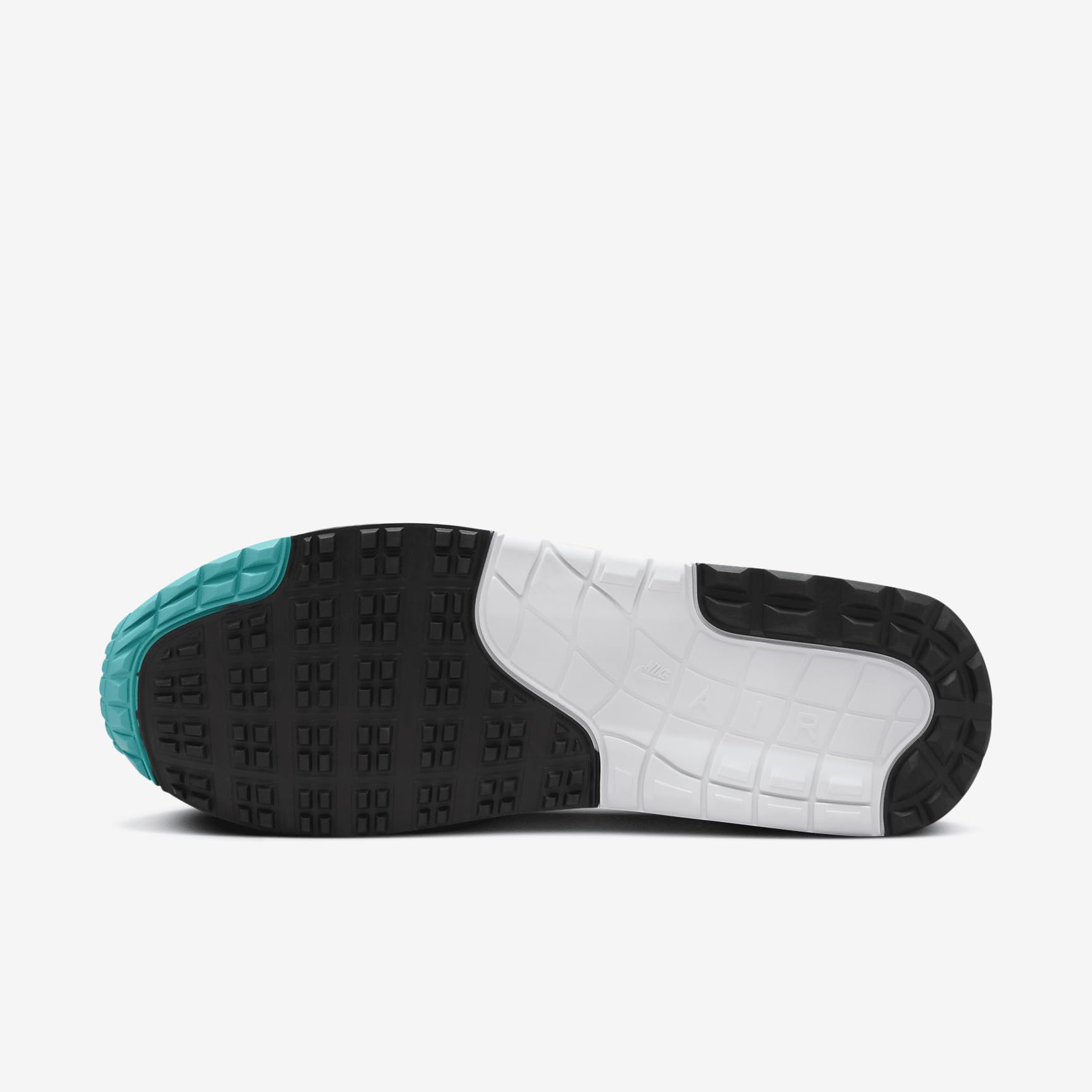 Nike Air Max 1 '86 OG G Men's Golf Shoes (DV1403-117, White/Pure Platinum/Black/Dusty Cactus) Size 11.5