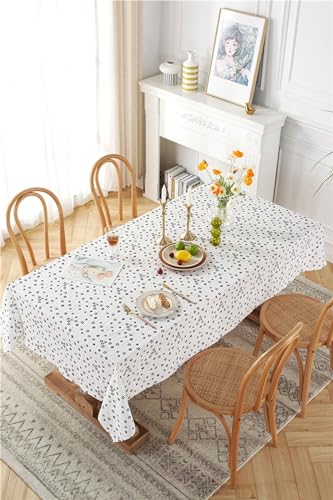 Protection de table pour salle à manger nappe coton Daesar - 4