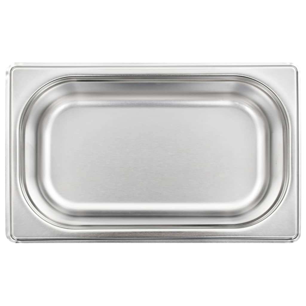 Bandejas Gastronorm 8 unidades GN 1/4 65 mm acero inoxidable,Casa y jardín,Cocina y comedor,Accesorios para aparatos de cocina,Accesorios para mesas de vapor,Cubetas para mesas de vapor-50901
