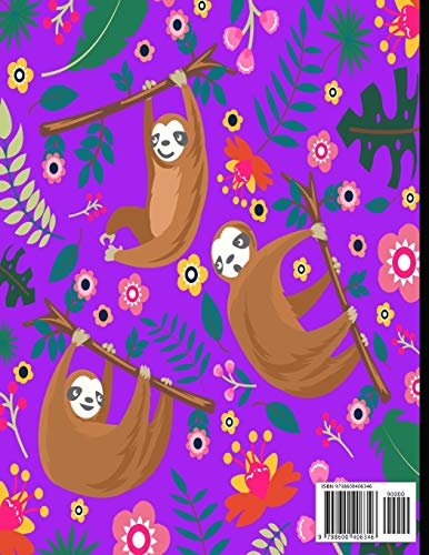 This Is My Super Cute Sloth Puzzle Book: Purple Cover Sloth Puzzle Book With 110 Pages. Tic Tac Toe, Hangman, 4 In A Row & Dots And Boxes Activities ... Puzzle & Activity Book For 2 Or More People image 4