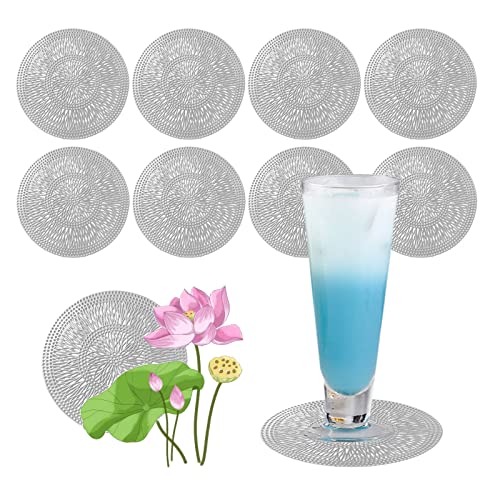 Silars Sottobicchieri, 10cm Sotto Piatti da Tavola...