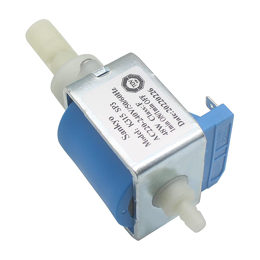 Sankyo - Pompa elettromagnetica per acqua calda K315 SP4, AC 220-240 V, 48 W, 15 bar, per macchine da caffè/stazioni di vapore/apparecchiature per fumo, ecc