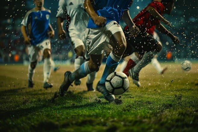 INOGIH Compression Athletic Soccer Socks for Men and Women - Knee High White Socks for Baseball, Softball, Football - Image 2