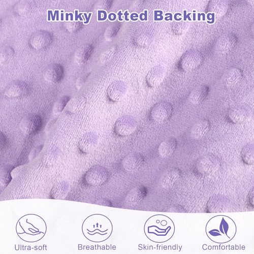 Image of Windproof Baby Car Seat Cover, 3D Mink Dot Infant Car Seat Canopy with Breathable Mesh Window, Baby Carrier Cover for All Seasons, Easy Access Carseat Carrier Snug Fit Infant Stroller(Purple Flower)