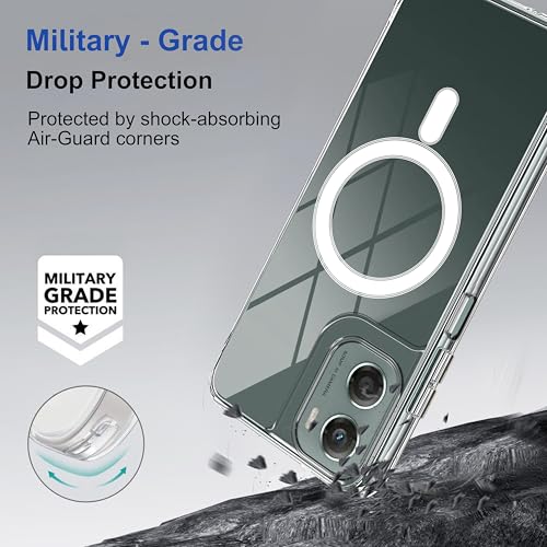 Image of amazon basics Back Case Cover for Motorola G06 Power |Scratch-Resistant Back Cover | Clear