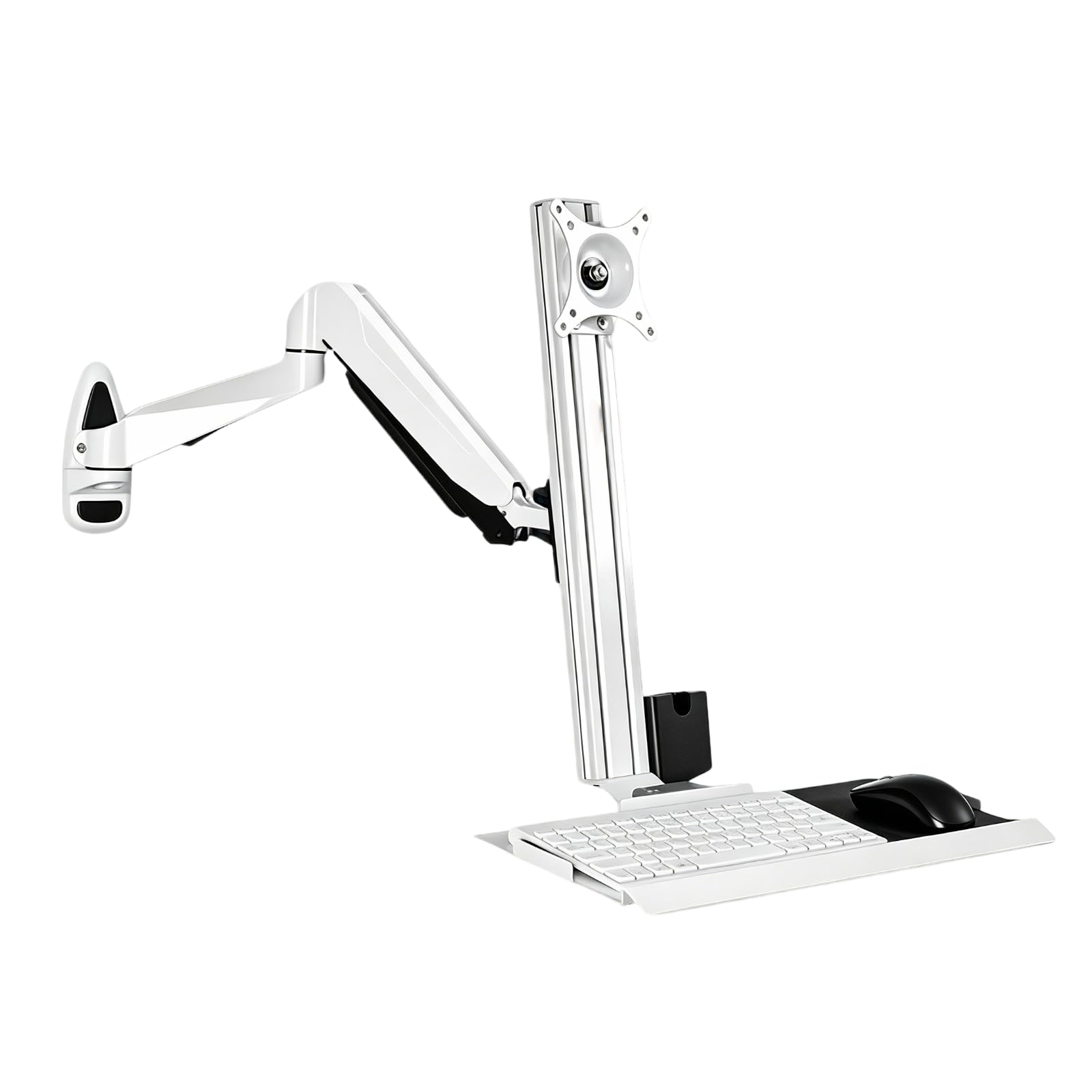ZHENYUWANG Wall mount for monitor and keyboard 600mmkeyboardtray