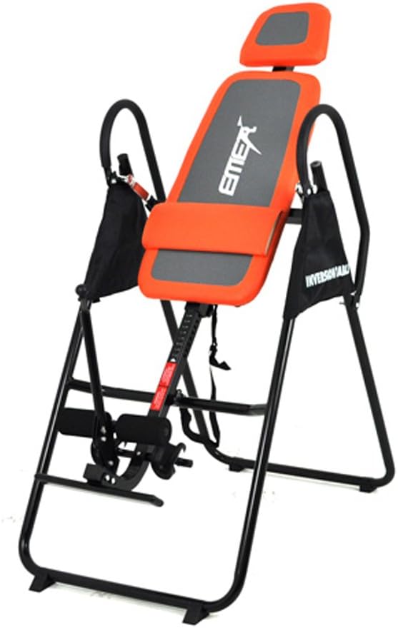 Emer Deluxe Stationary Gravity Inversion Table for Back Therapy Exercise Fitness