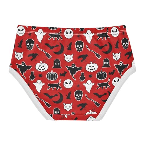Little Girl Underwear Toddler Panties Kids Undies Halloween Soft Cotton Briefs 2T-8Y2