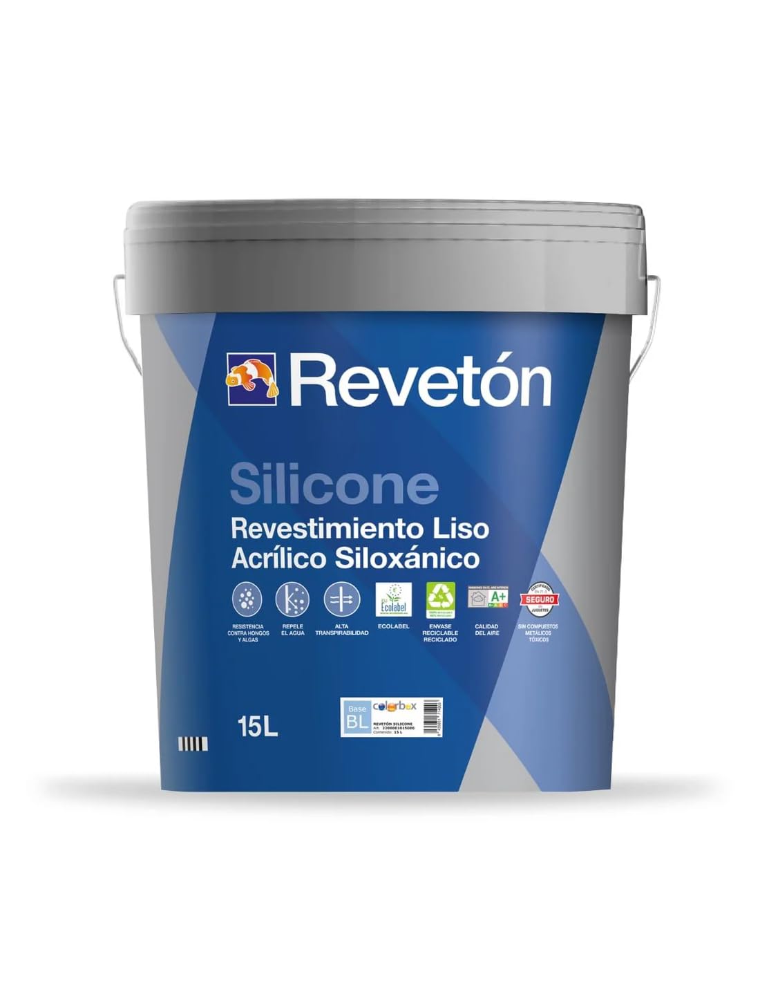 REVETON Silicone Blanco 15 Lt