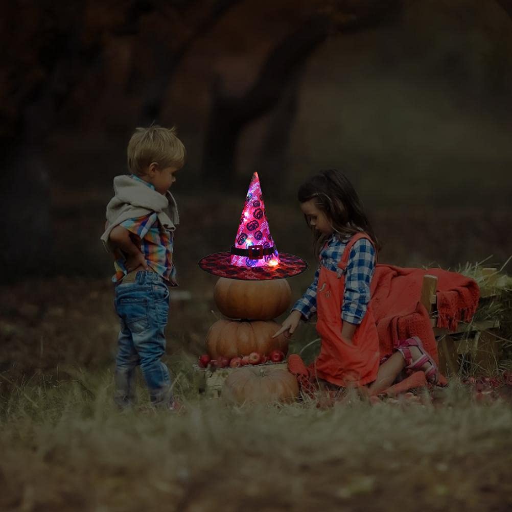 Chapeau de sorcière Halloween Cartoon Set Collections | Vecteur Premium