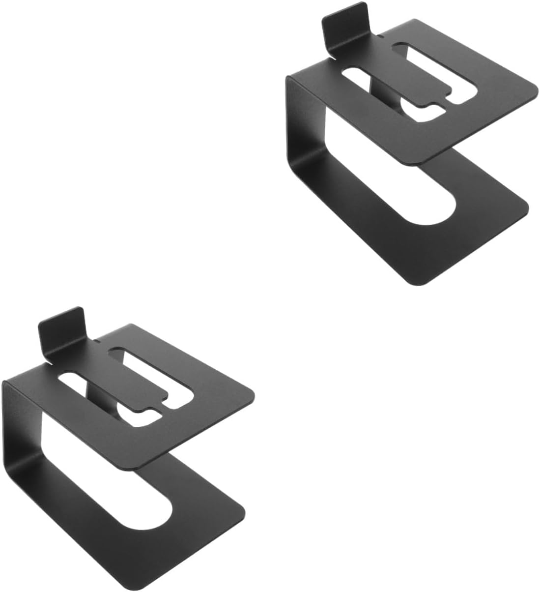 ABOOFAN Desktop Speaker Stand for Organizing Your Workspace and Easy to Install Speaker Desk Mount Sturdy Riser Space Saving Design