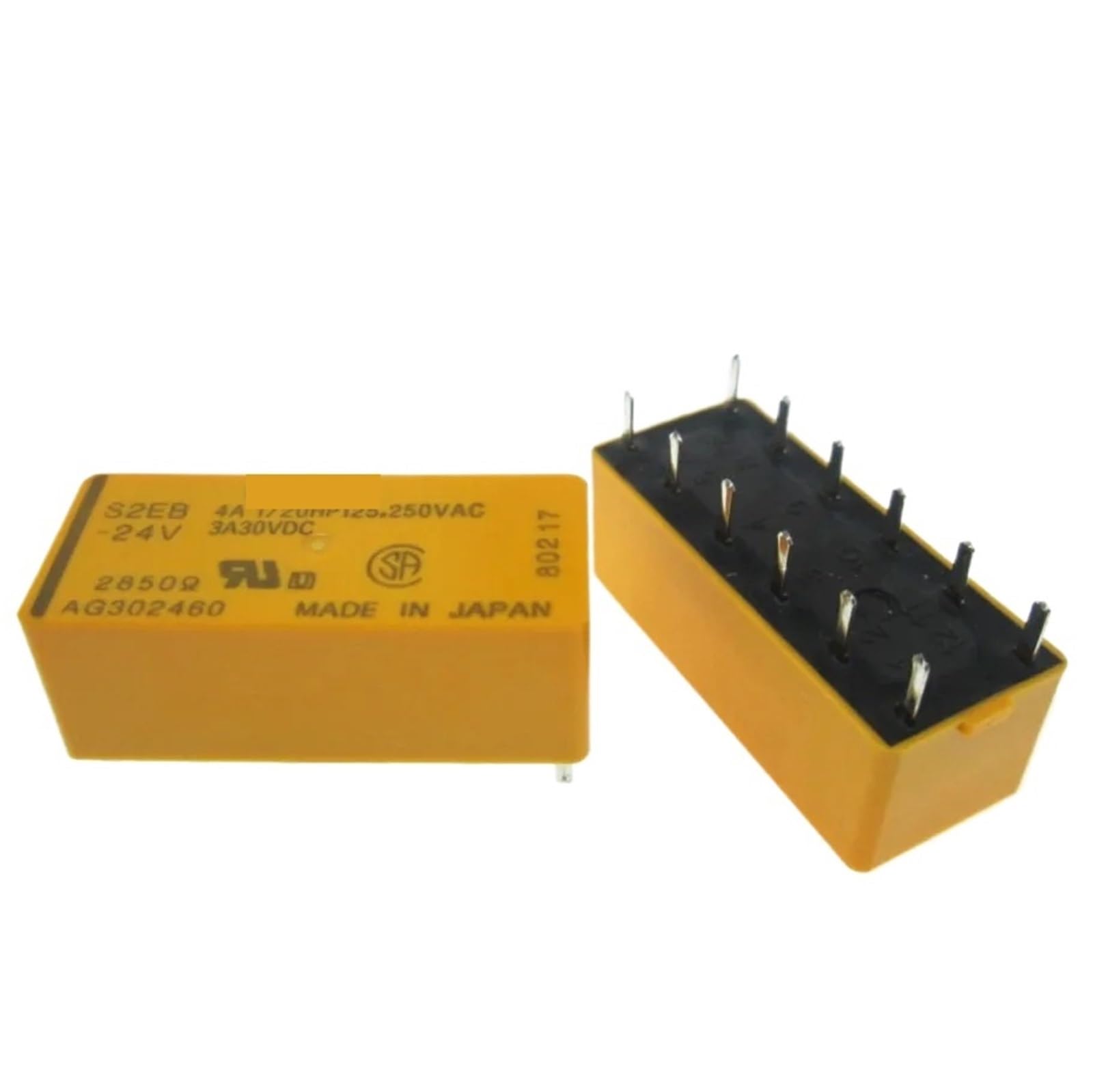 Relais S2EB-24V S2EB24V 24V 24VDC DC24V DIP12 composant de signal - 2