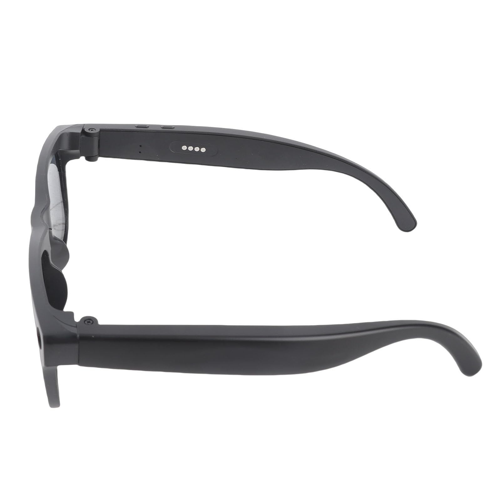 XUMIUZIY Gafas AI para Hombres y Mujeres, Gafas Inteligentes AI Cámara 4K 1080P con Flash, Traducción en Tiempo Real, Altavoces Duales, Asistente de Sonido, Reproducción de Música, para (Black)