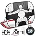 Heidouse Kids Football Goal, Nylon Pop-Up Kids Soccer Goal, Foldable Portable Football Net with Carry Bag for Sport Games Training Practice